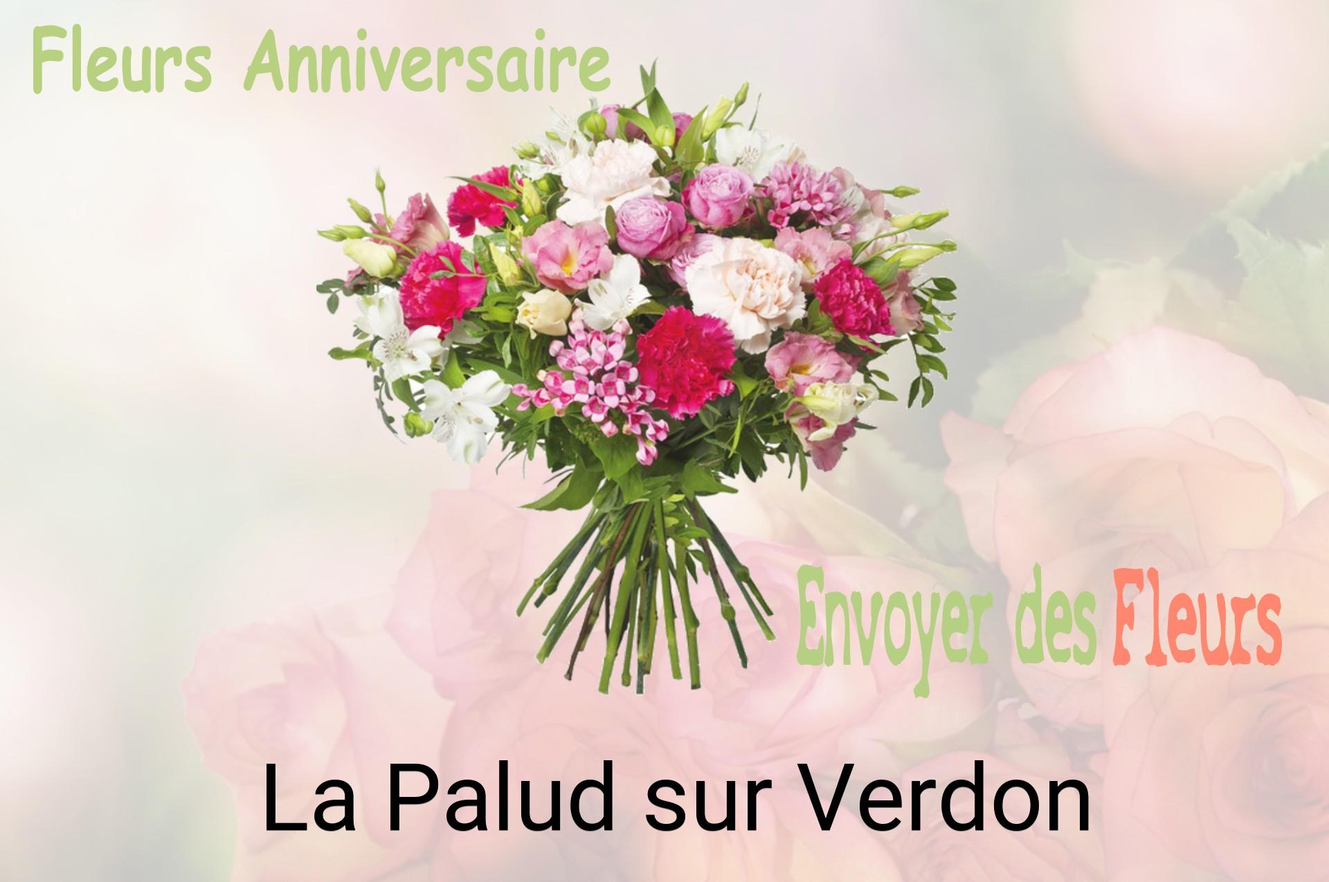 Bouquet de fleurs d’anniversaire livré à La Palud-sur-Verdon